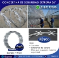 Concertina de seguridad para proteger cualquier propiedad de intrusos las 24 horas