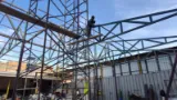 Montaje de estructura metálica